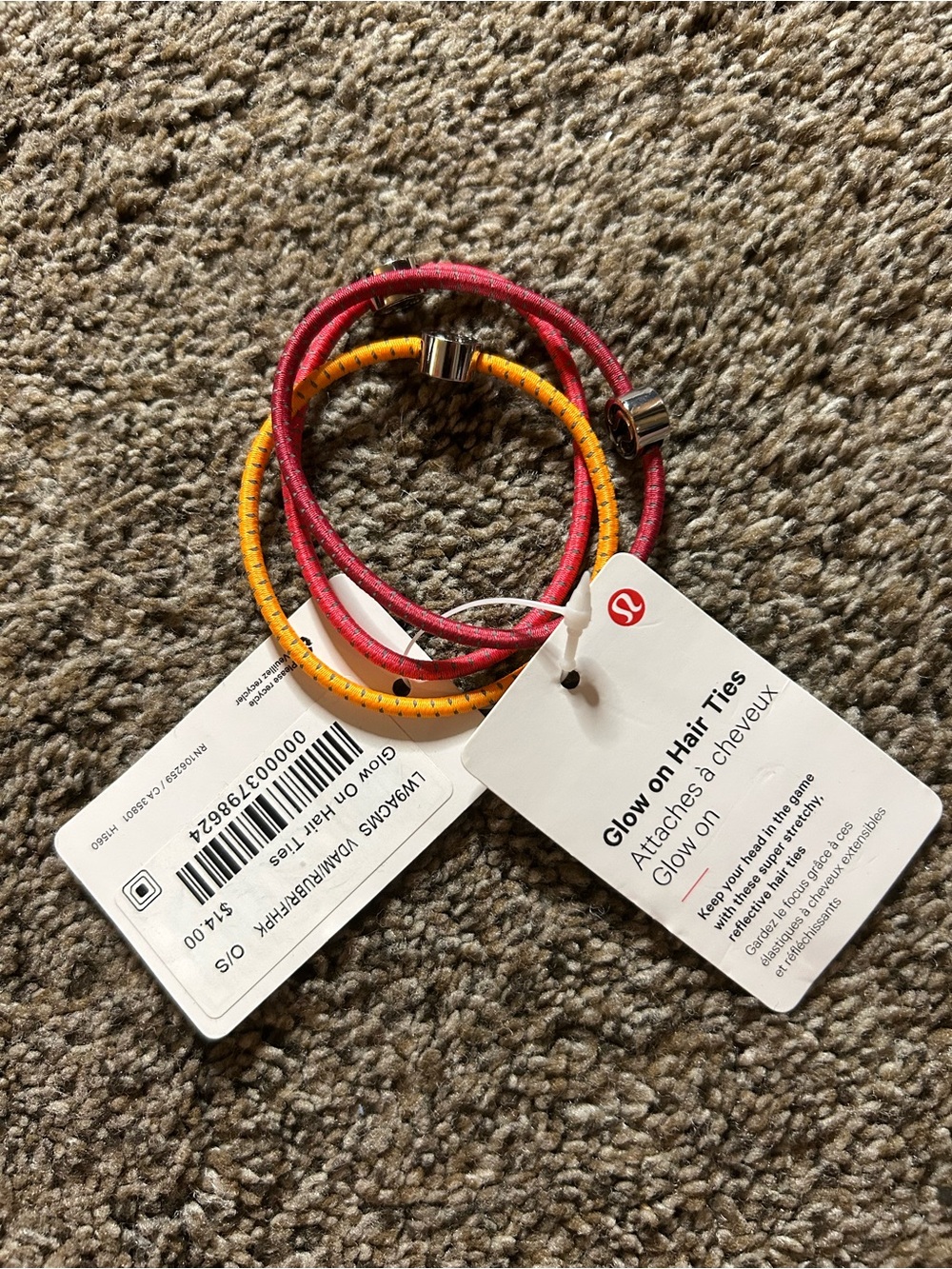 Lululemon hair ties